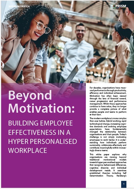 Beyond Motivation Title Page